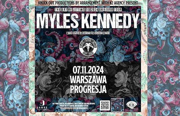 Myles Kennedy solo wystąpi w Warszawie