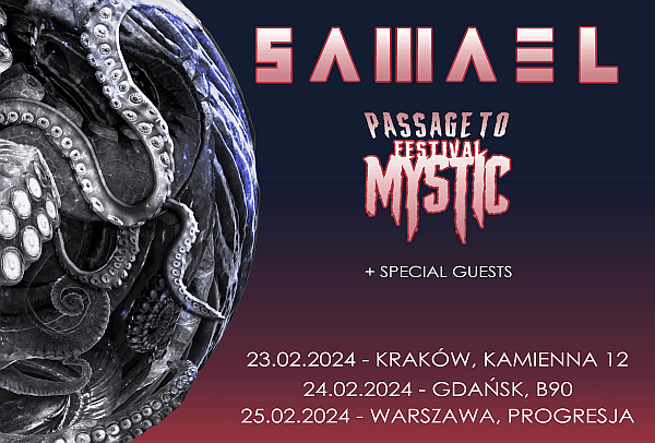 Samael na trzech koncertach w Polsce