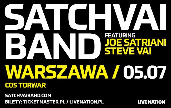 SatchVai Band zagra w Warszawie