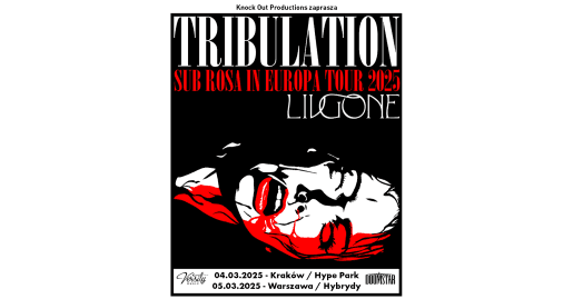 Tribulation na dwóch koncertach w Polsce