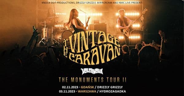 The Vintage Caravan na dwóch koncertach w Polsce