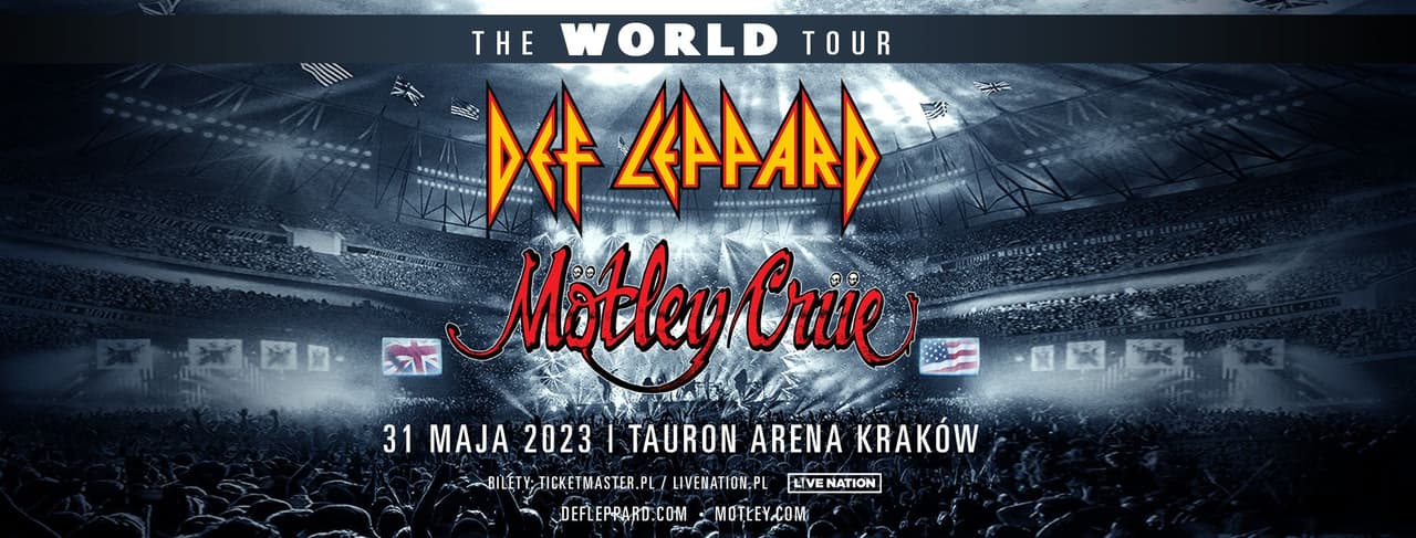 Def Leppard, Mötley Crüe - Tauron Arena - Kraków