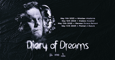 Diary of Dreams na trasie po Polsce