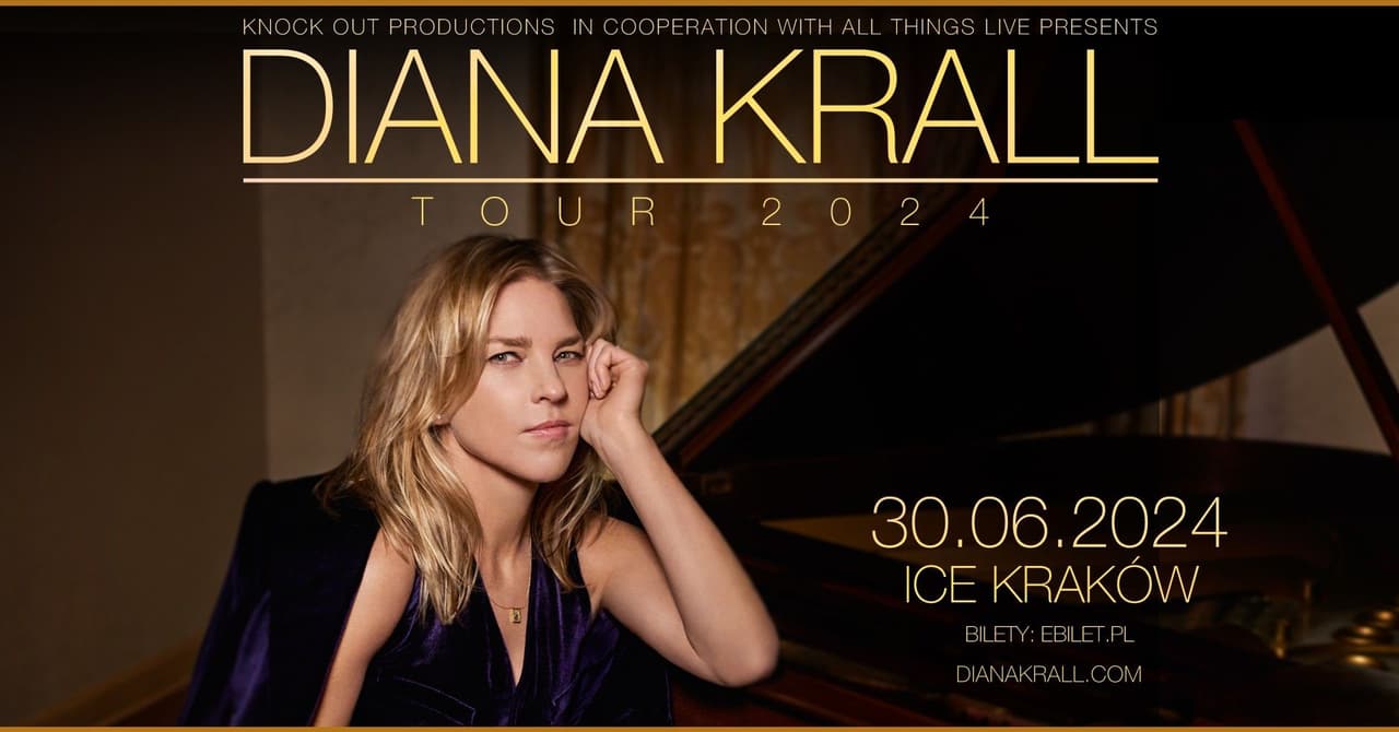 Diana Krall wróci do Polski