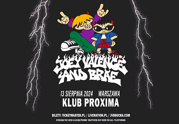 Joey Valence & Brae zagra w Warszawie