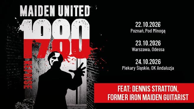 Maiden UniteD z Denisem Strattonem (ex Iron Maiden) w Polsce