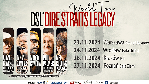 Dire Straits Legacy na kolejnych koncertach w Polsce