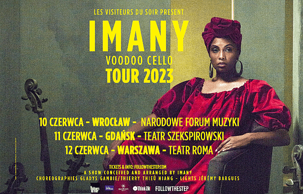 Imany na trasie po Polsce