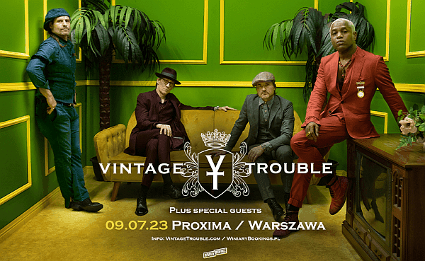 Vintage Trouble przyjedzie do Warszawy