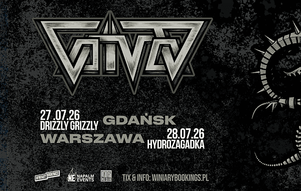 Voivod na dwóch koncertach w Polsce