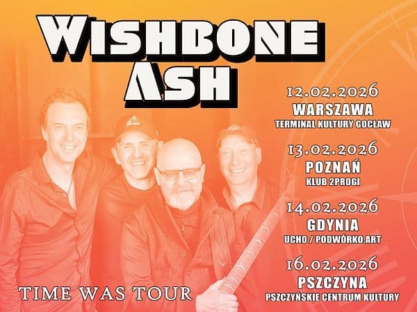 Wishbone Ash na trasie po Polsce