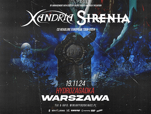 Xandria i Sirenia na jedynym koncercie w Polsce