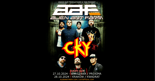 Alien Ant Farm na dwóch koncertach w Polsce