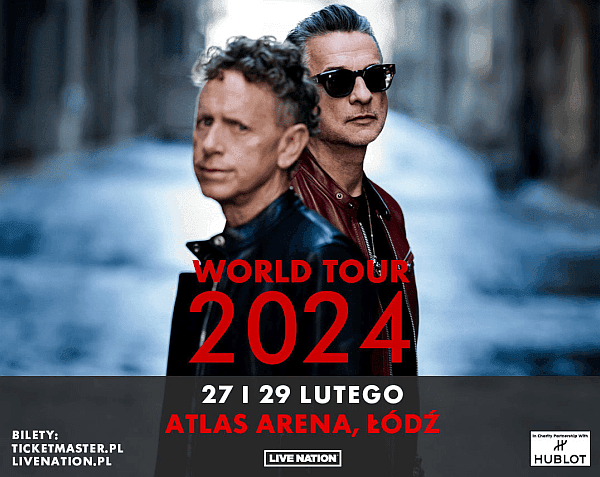 Depeche Mode zagra dwa razy w Łodzi