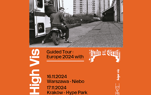 Post-punkowe High Vis na dwóch koncertach w Polsce