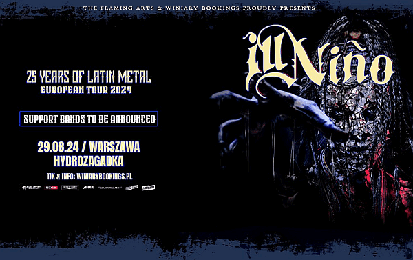 Ill Niño na dwóch koncertach w Polsce