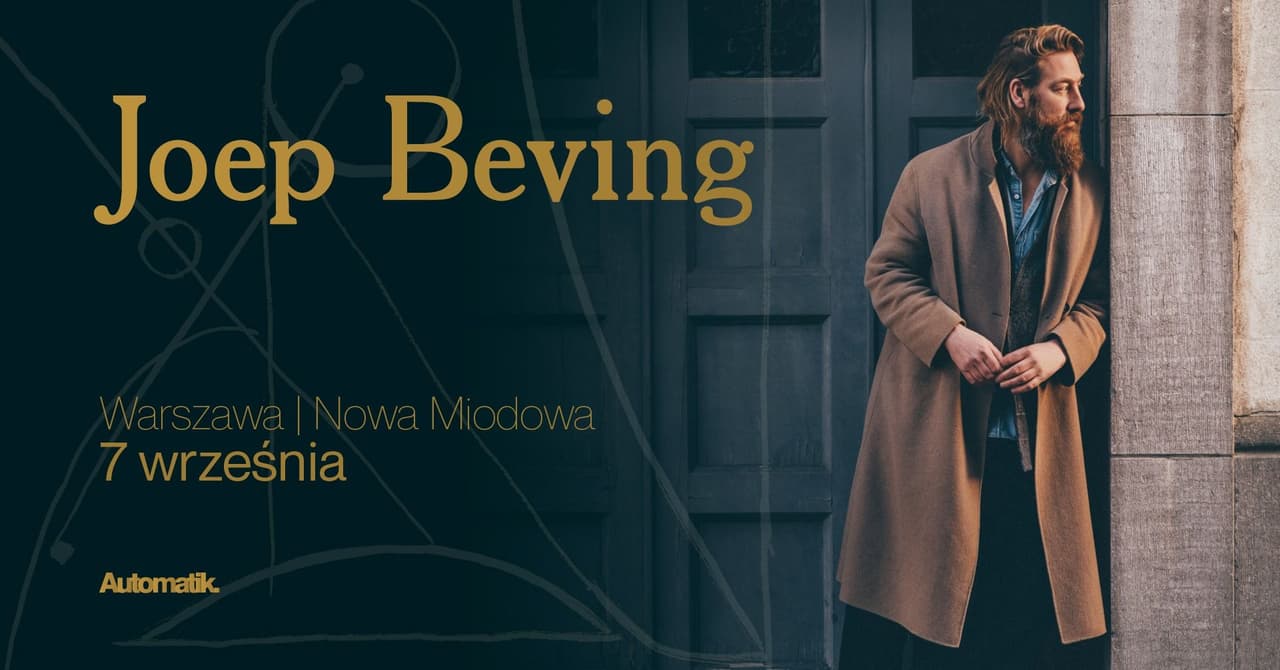 Joep Beving zagra w warszawskiej Nowej Miodowej
