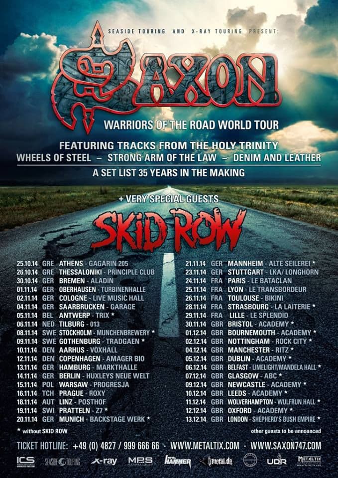 Saxon - Progresja Music Zone - Warszawa