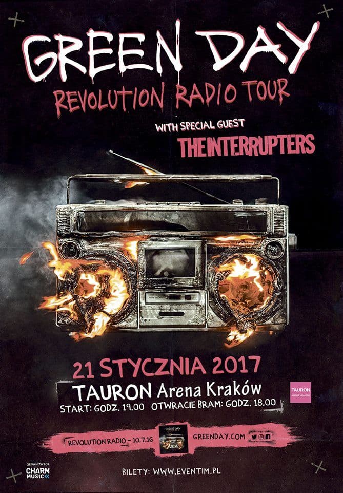 Green Day - Tauron Arena - Kraków