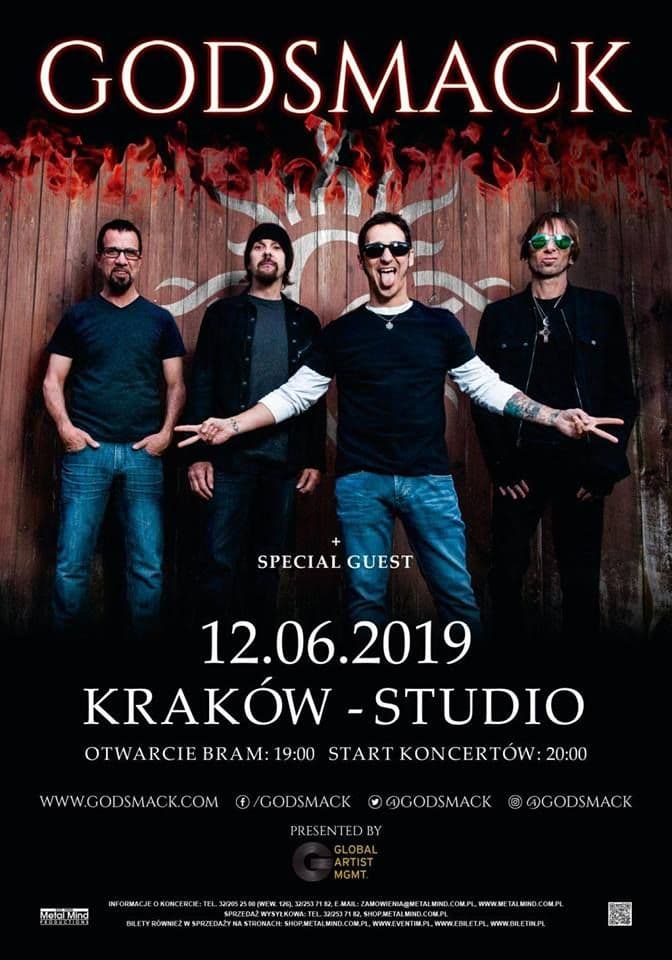 Godsmack - Studio - Kraków