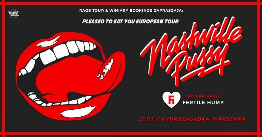 Nashville Pussy - Hydrozagadka - Warszawa