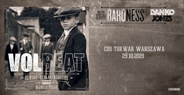 Volbeat - Torwar - Warszawa