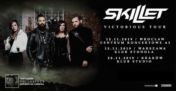 Skillet - Stodoła - Warszawa