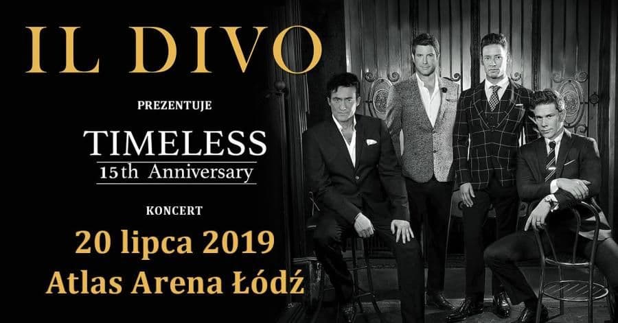 Il Divo - Atlas Arena - Łódź