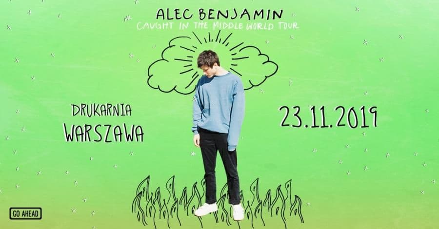 Alec Benjamin w warszawskiej Drukarni