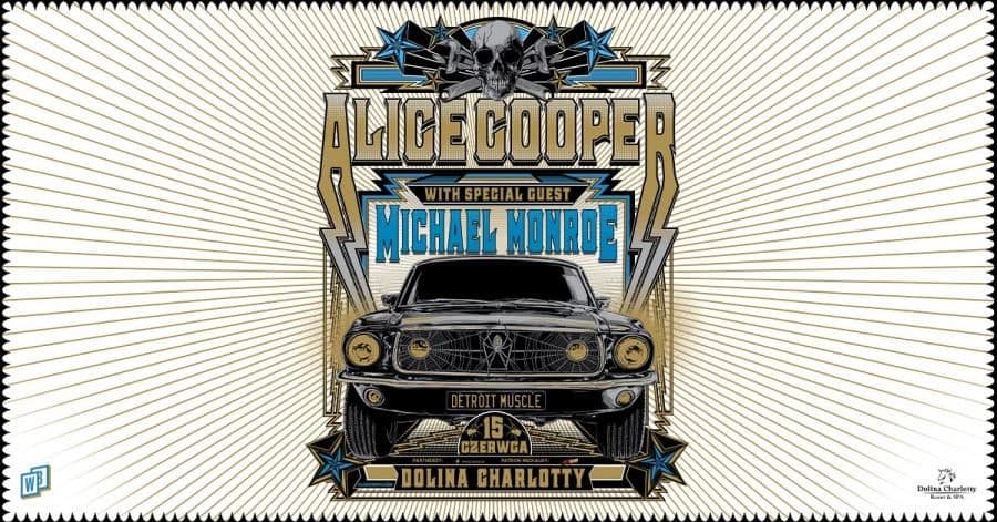 Alice Cooper za 13 dni w Polsce