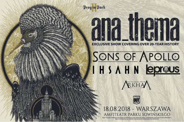 Anathema przekrojowo na warszawskim Prog In Park II