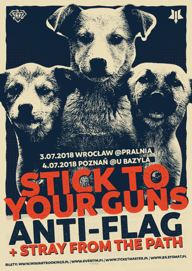 Anti-Flag oraz Stick To Your Guns na dwóch koncertach w Polsce