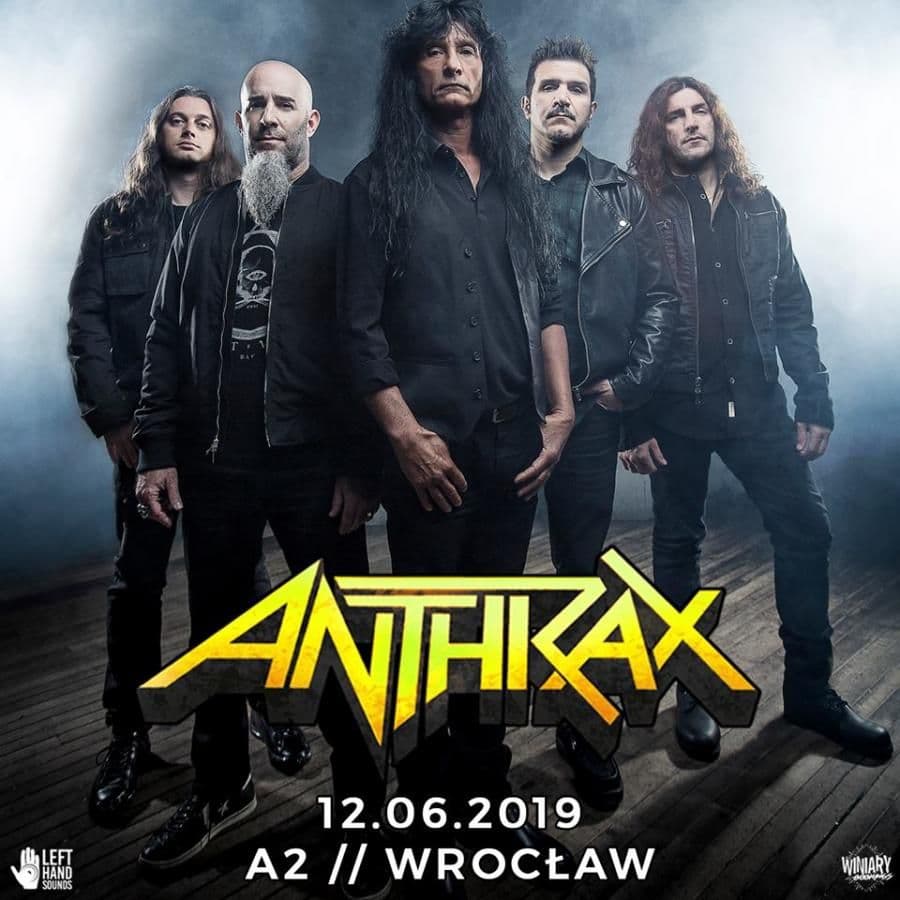 Anthrax wystąpi we Wrocławiu