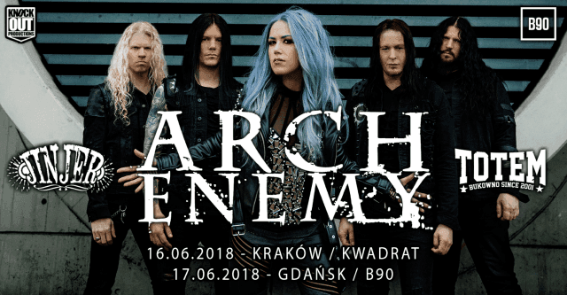 Arch Enemy wróci do Polski na dwa koncerty