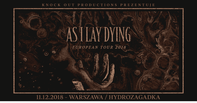 As I Lay Dying zagra w Warszawie