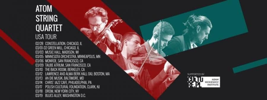 Atom String Quartet na trasie po USA
