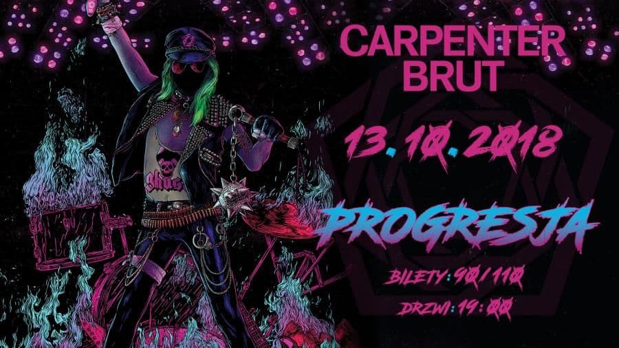Carpenter Brut przyjedzie do Warszawy