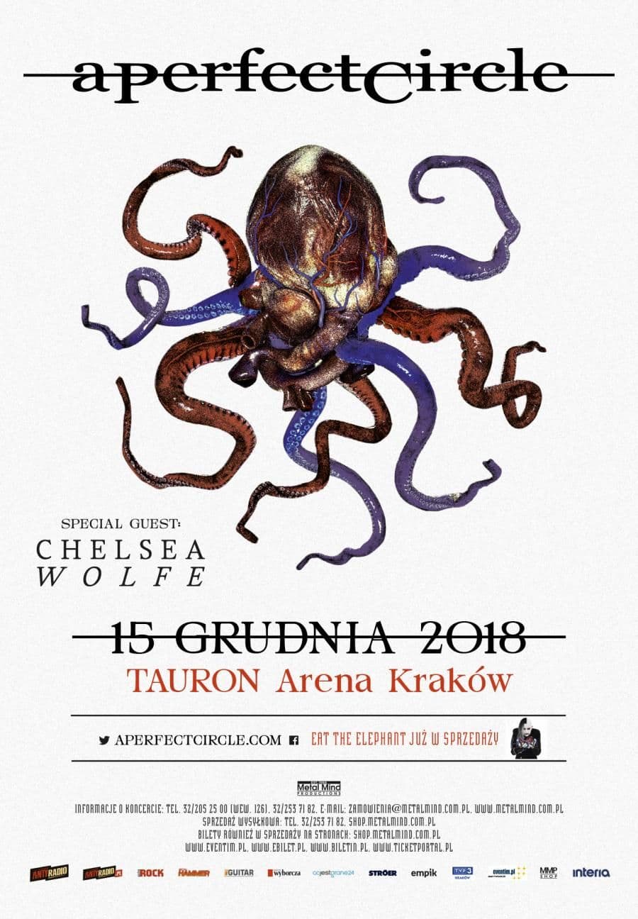Chelsea Wolfe przed A Perfect Circle w Krakowie