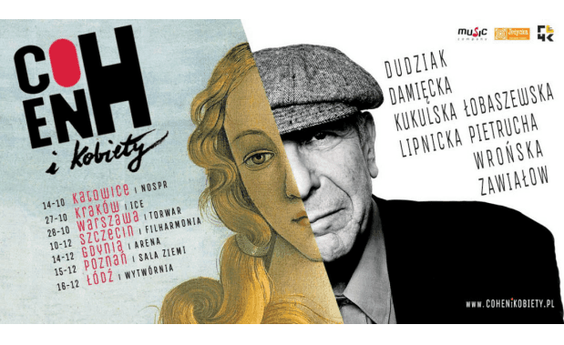 "Cohen i Kobiety" na siedmiu koncertach w Polsce
