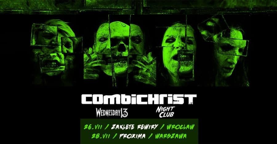 Combichrist i Wednesday 13 na dwóch koncertach w Polsce