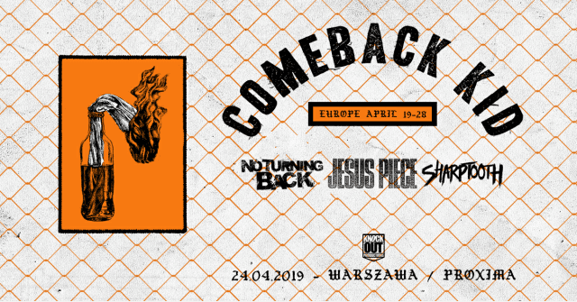 Comeback Kid wystąpi w Warszawie