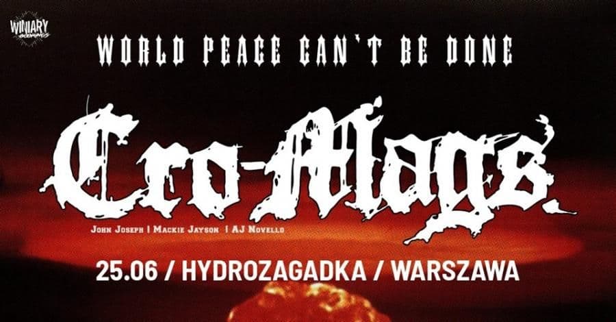 Cro-Mags przyjedzie do Warszawy