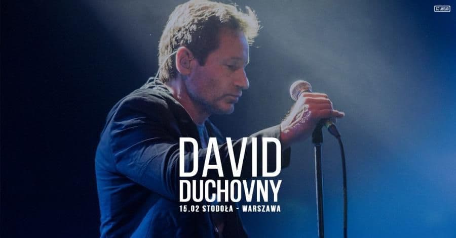 David Duchovny przyjedzie do Warszawy