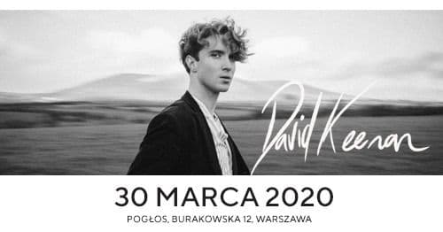 David Keenan przyjedzie do Warszawy