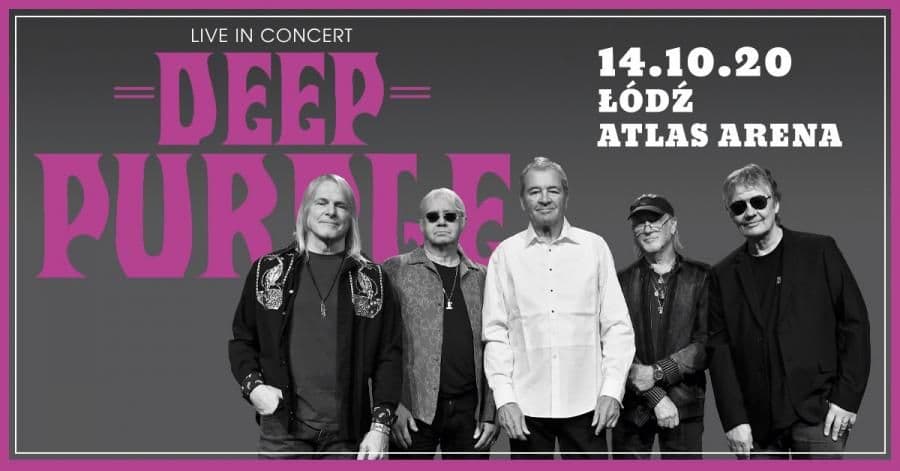 Deep Purple wystąpi w Łodzi
