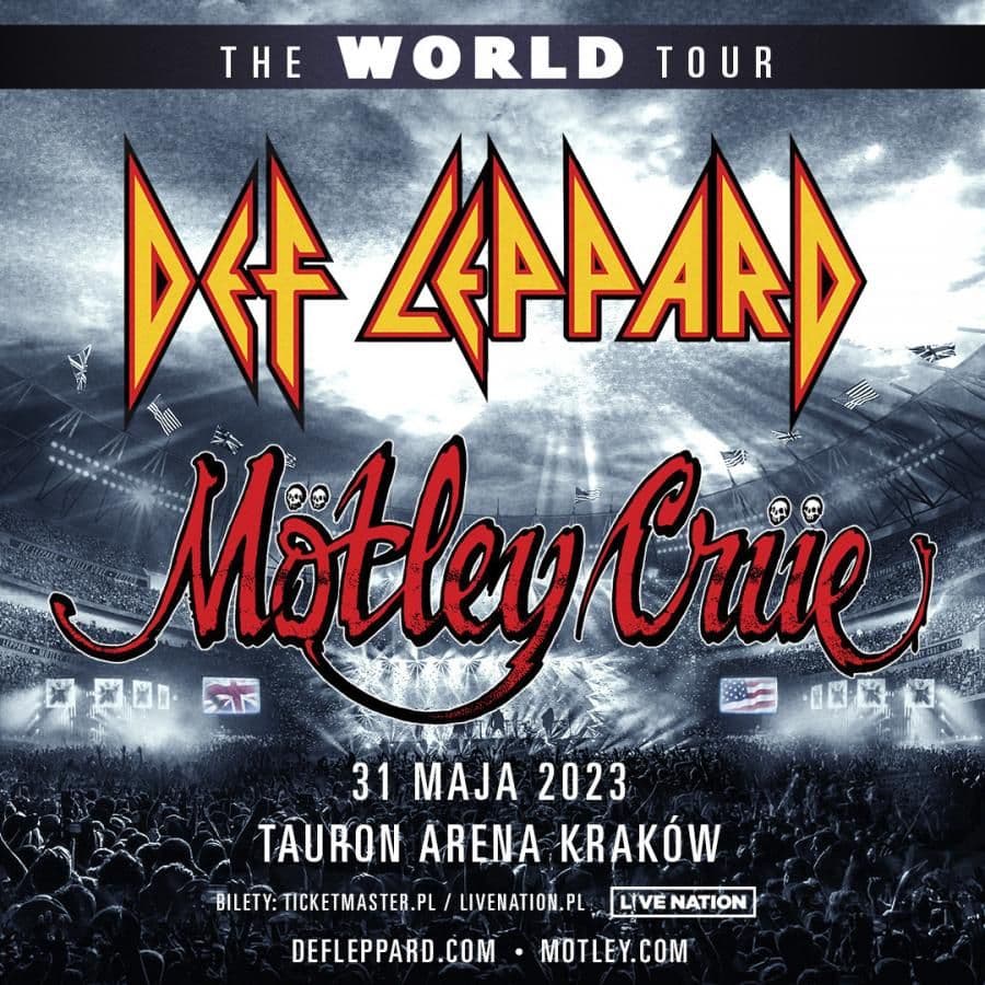 Def Leppard i Mötley Crüe zagrają w Krakowie