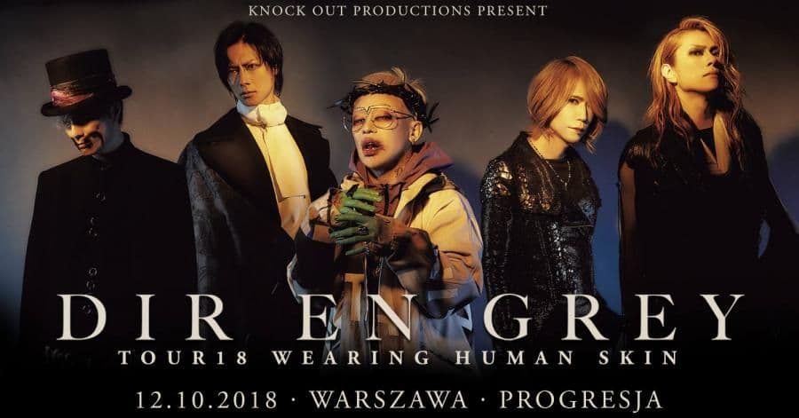 Dir En Grey zagra w Warszawie