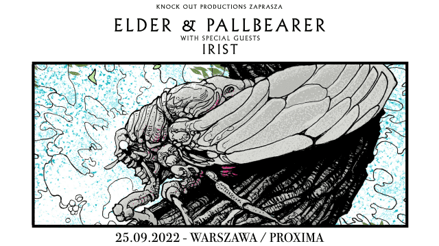 Elder i Pallbearer na koncercie w Warszawie