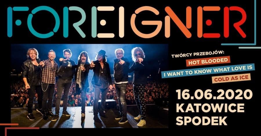 Foreigner zagra w Katowicach