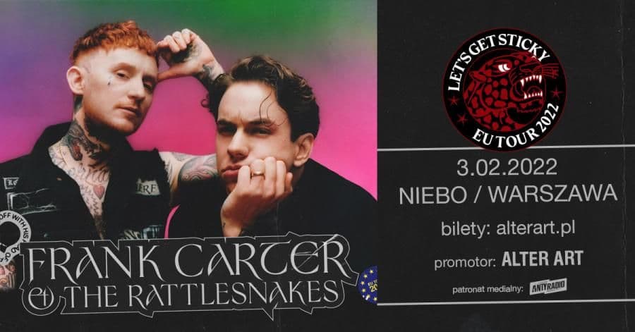 Frank Carter & The Rattlesnakes w Warszawie